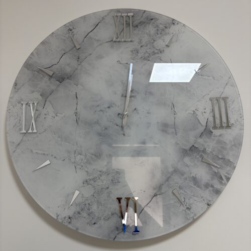 OROLOGIO MARMO BIANCO