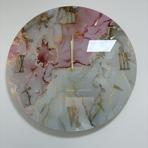 OROLOGIO MARMO ROSA